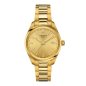 Montre Femme Tissot PR100 doré bracelet acier PVD - Réf. T1502103302100