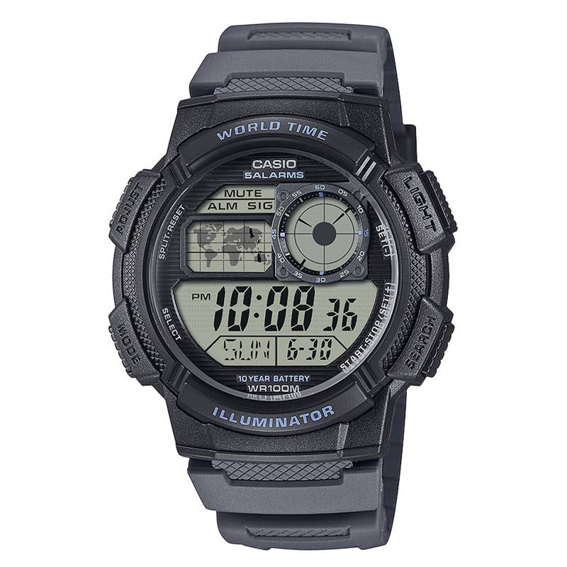 CASIO - Montre Homme World Time - Ref AE-1000W-8AVEF
