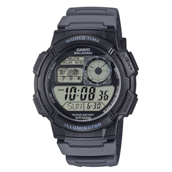 CASIO - Montre Homme World Time - Ref AE-1000W-8AVEF