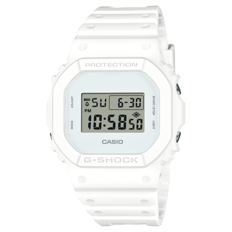 CASIO - Montre Homme G-Shock Whiteout - Ref DW-5600WW-7ER