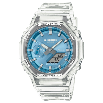 CASIO - Montre Homme G-Shock Black & Metal - Ref GA-2100BM-7A2ER