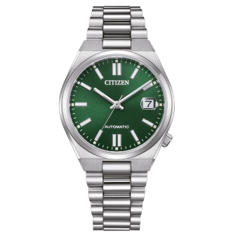 CITIZEN - Montre Homme Tsuyosa Green - Ref NJ0200-50X