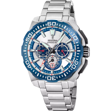 FESTINA - Montre Homme Multifonction bleu - Ref F20724/1