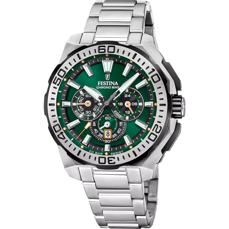 FESTINA - Montre Homme Multifonction vert - Ref F20724/3