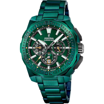 FESTINA - Montre Homme Chrono Bike vert - Ref F20730/1