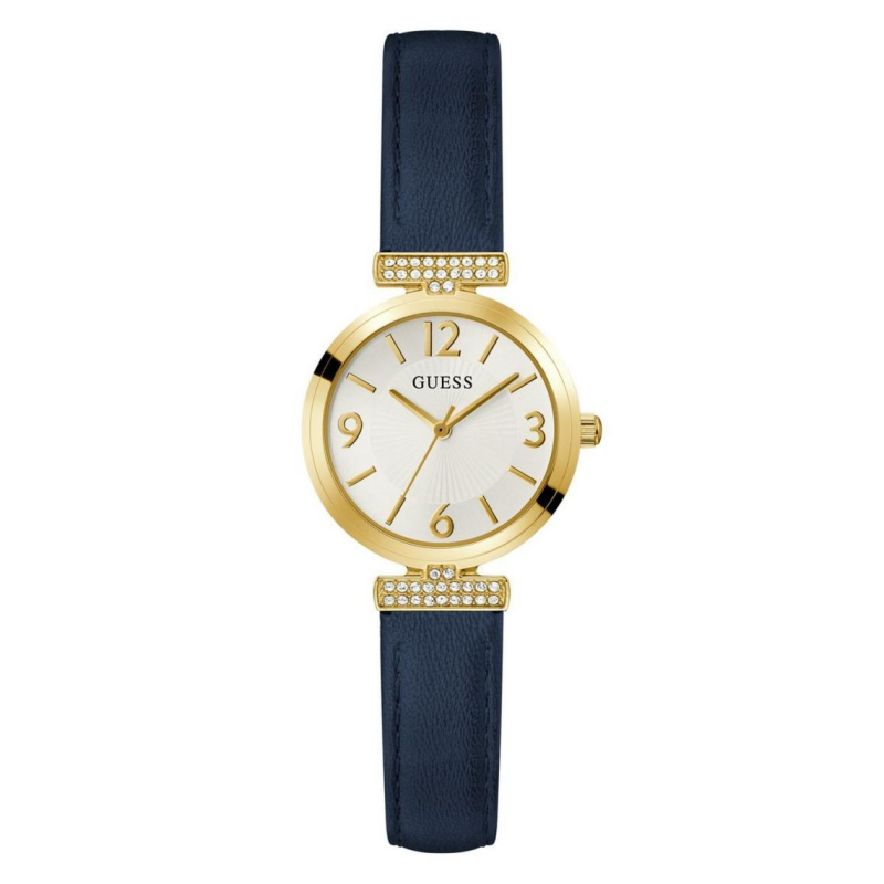 GUESS   - Montre Femme Ladies Blue Gold - Ref GW0614L5