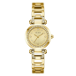 GUESS   - Montre Femme Ginger Gold - Ref GW0869L4