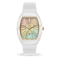 ICE WATCH - Montre Femme ICE boliday Dome White sunset rainbow - Ref 024035