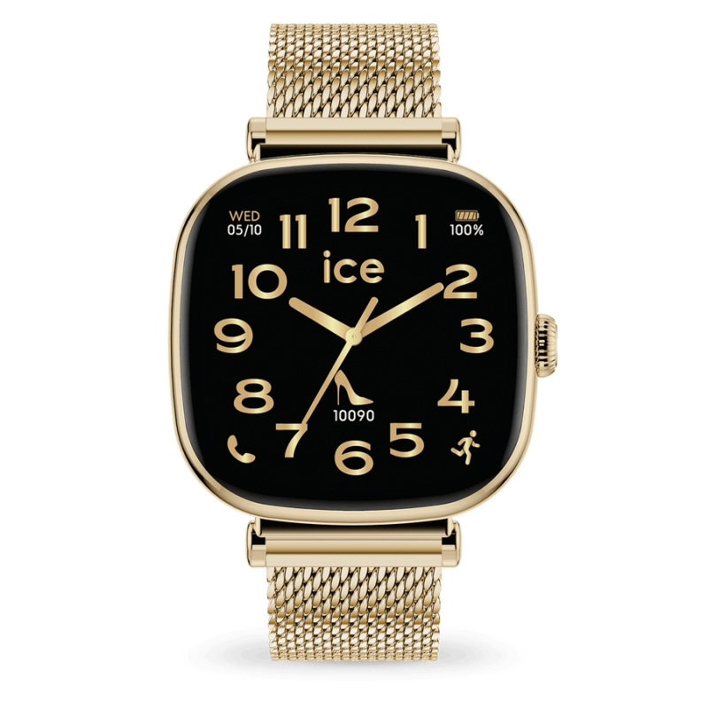 ICE WATCH - Montre Femme ICE smart SQ 2.0  Gold Milanese - Ref 25234
