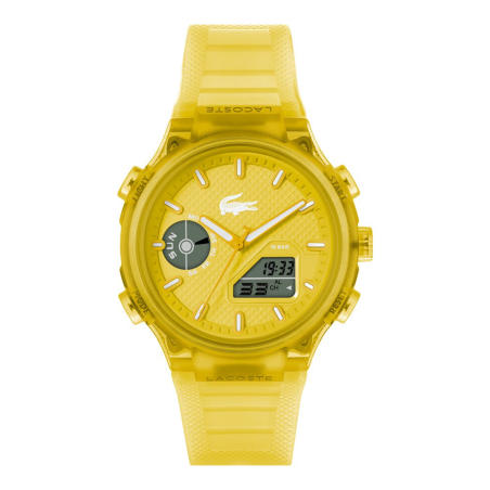 LACOSTE - Montre Homme LC33 jaune - Ref 2011430