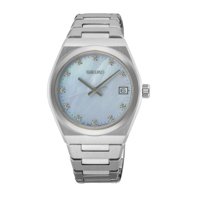 SEIKO - Montre Femme Classique Nacre - Ref SUR603P1