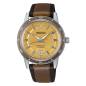 SEIKO - Montre Homme Style 60's jaune - Ref SRPL75J1