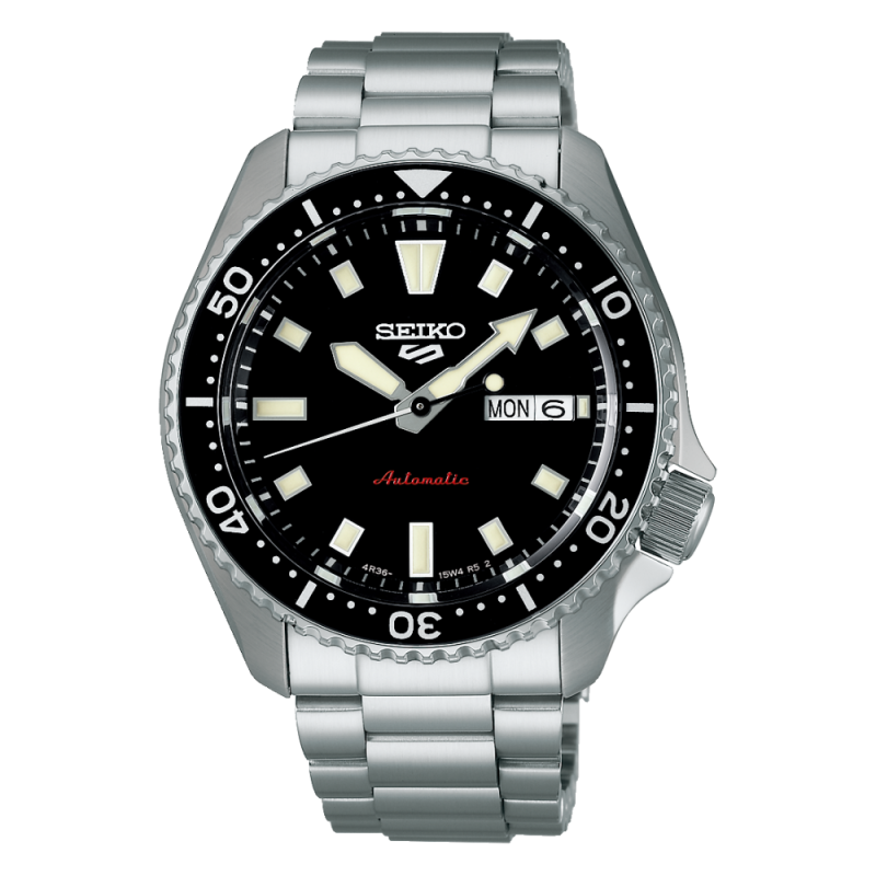 SEIKO - Montre Homme SKX Noir - Ref SRPL85K1