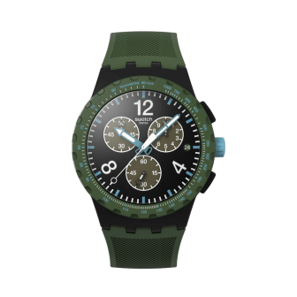 SWATCH - Montre Homme Olive Rush - Ref SUSB421