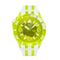 SWATCH - Montre Mixte Egg Yolk - Ref SSCU09J100