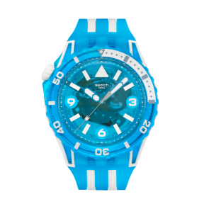 SWATCH - Montre Homme Blue Fire - Ref SSCU09S100