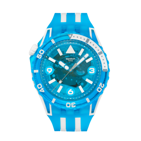 SWATCH - Montre Homme Blue Fire - Ref SSCU09S100
