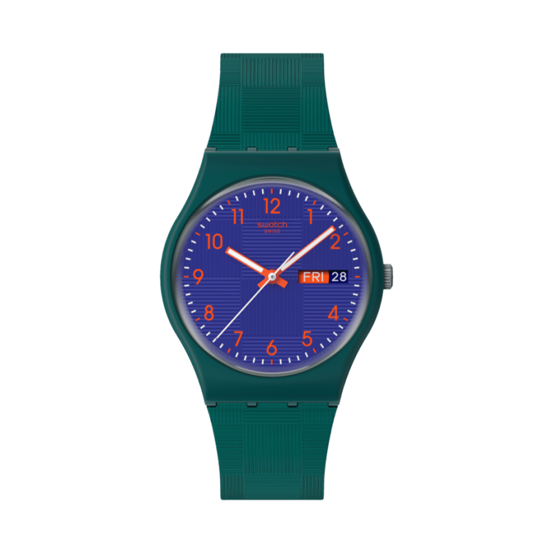 SWATCH - Montre Homme Pattern Formation Dateur - Ref SO28N706