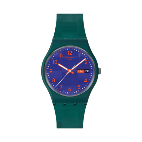 SWATCH - Montre Homme Pattern Formation Dateur - Ref SO28N706