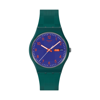 SWATCH - Montre Homme Pattern Formation Dateur - Ref SO28N706