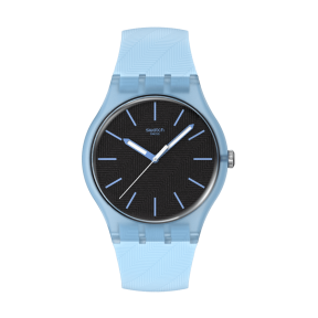SWATCH - Montre Femme Blue Moves - Ref SO29L101