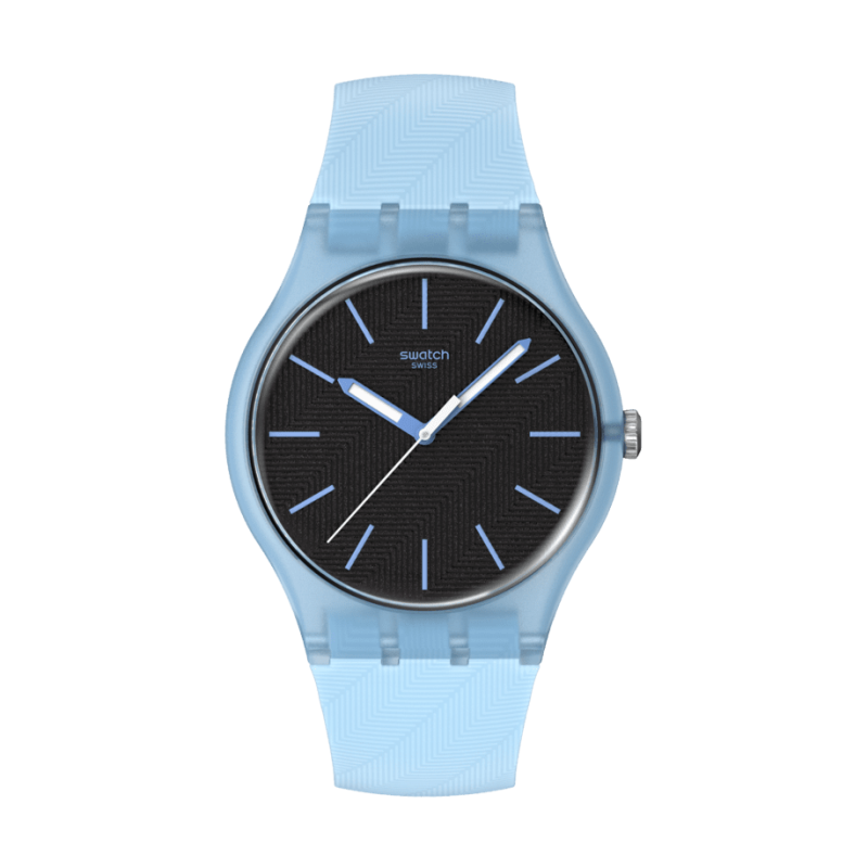 SWATCH - Montre Femme Blue Moves - Ref SO29L101