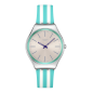 SWATCH - Montre Femme Beach hour - Ref SYXS160