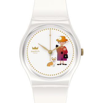 SWATCH - Montre Femme How Majestic - Ref GZ711