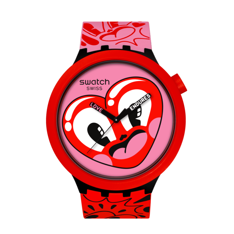 SWATCH - Montre Femme Hattie's Heart - Ref SB05Z103