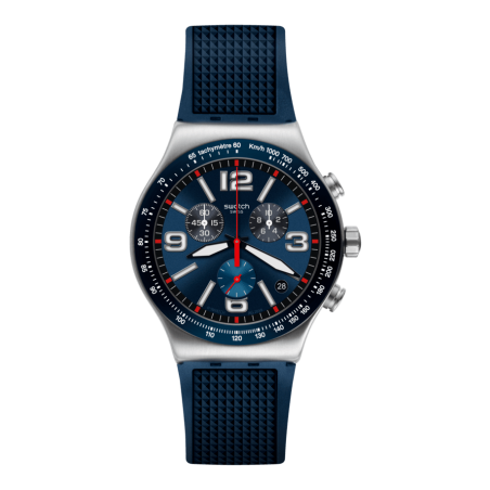 SWATCH - Montre Homme Blue Grid - Ref YVS454