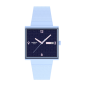 SWATCH - Montre Mixte Bright Angle - Ref SO34L701