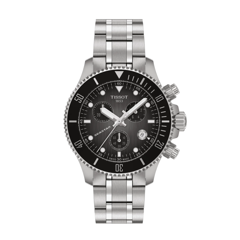 TISSOT - Montre Homme Seastar noir - Ref T1202171106100