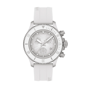 TISSOT - Montre Homme Seastar blanc - Ref T1202171701100