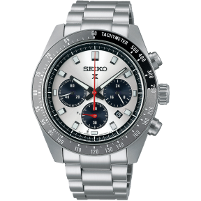Seiko Montre Homme Chrono Solaire Speedtimer - Ref SSC911P1