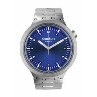 Swatch Montre Homme Indigo Hour - Ref SB07S102G